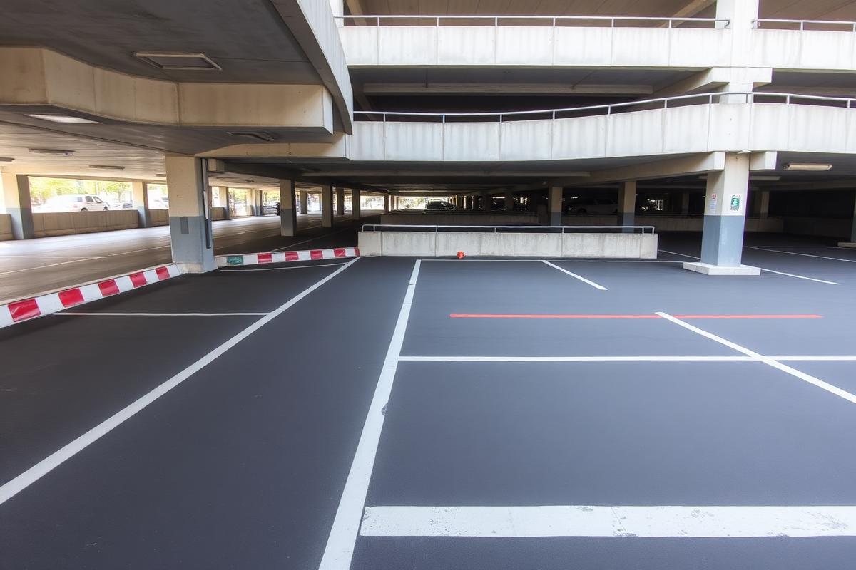 Parking deck waterproofing